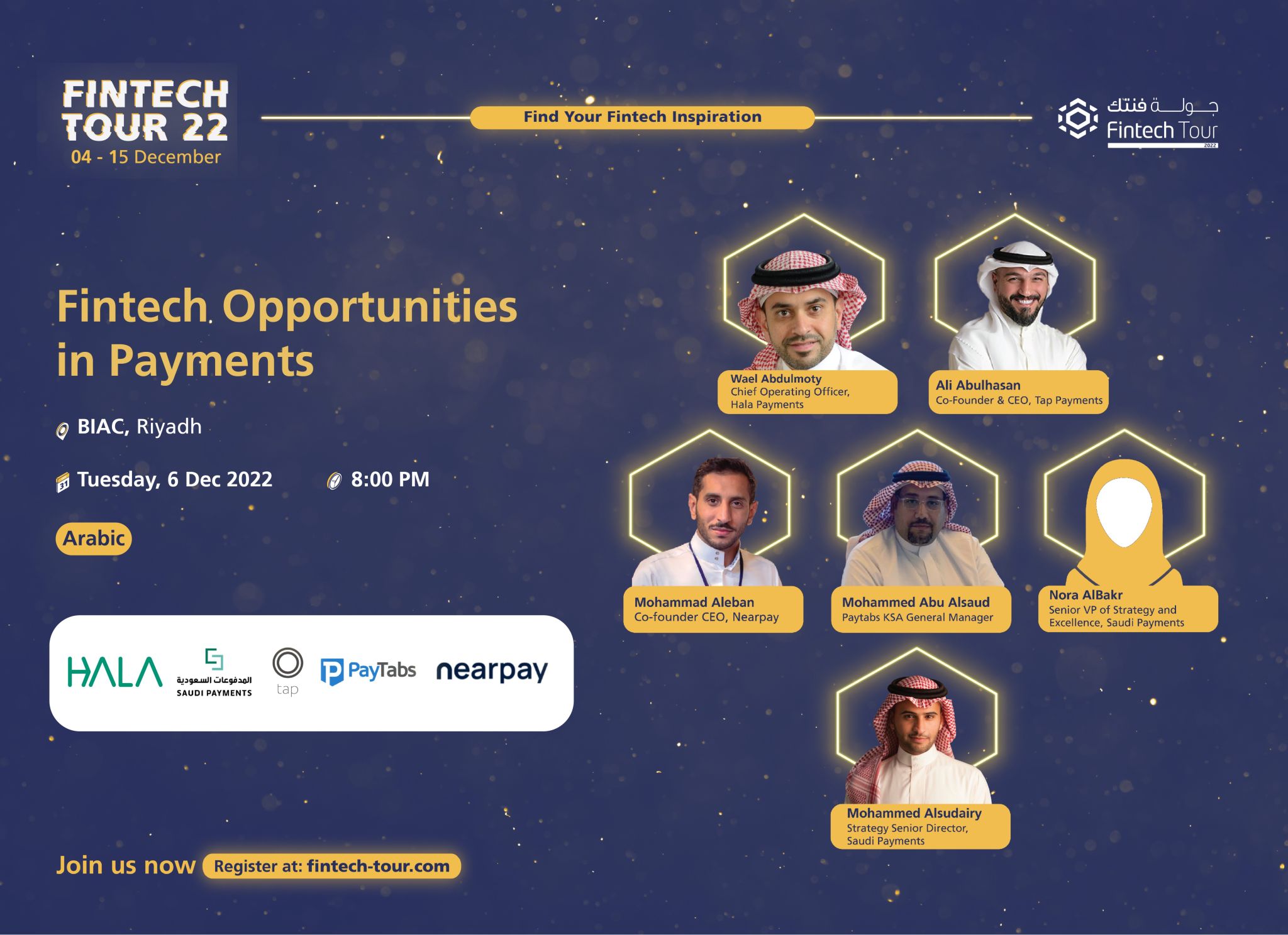 Fintech Tour 22 - Fintech Opportunities in Payments - Catch PayTabs Saudi GM Mohammed Abu Alsaud